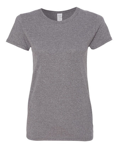 Gildan Women's Heavy Cotton™ T-Shirt 5000L #color_Graphite Heather