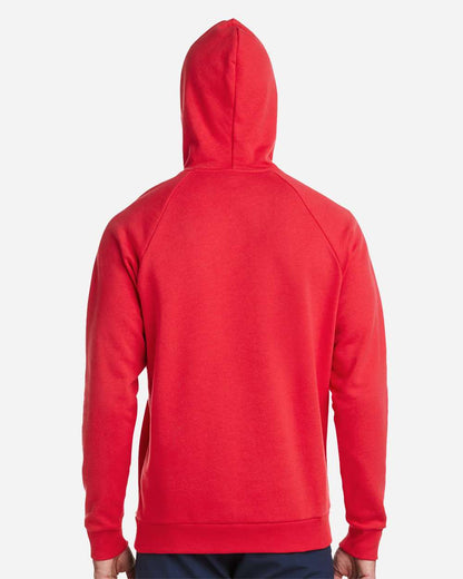 Under Armour Men's Rival Fleece Hooded Sweatshirt 1379757 #colormdl_Red/ White