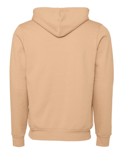 BELLA + CANVAS Sponge Fleece Hoodie 3719 #color_Heather Sand Dune