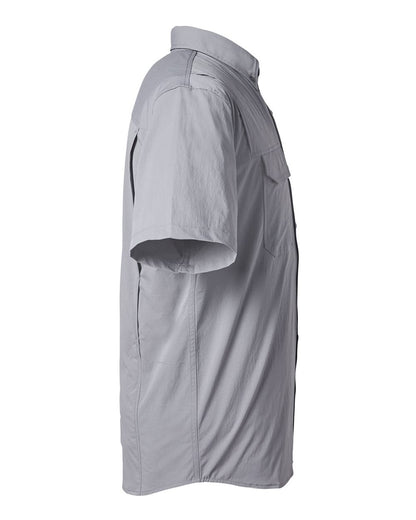 HUK Men's Creekbed Short Sleeve Shirt H150183 #color_Night Owl