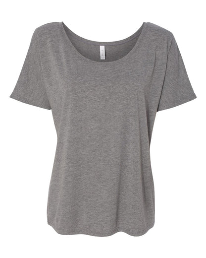 BELLA + CANVAS Women’s Slouchy Tee 8816 #color_Grey Triblend