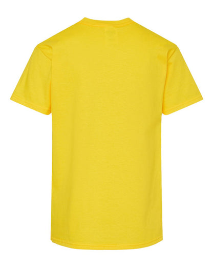 Hanes Essential-T Youth T-Shirt 5480 #color_Athletic Yellow