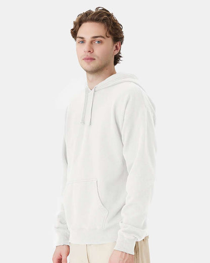 ComfortWash by Hanes Unisex Garment-Dyed Hooded Sweatshirt GDH450 #colormdl_White