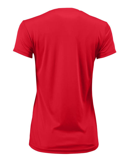 Paragon Women's Vera V-Neck T-Shirt 203 #color_Red