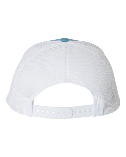 Richardson Snapback Trucker Cap 112 #color_Columbia Blue/ White