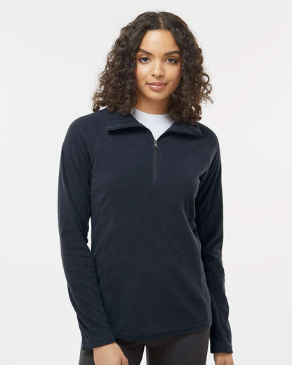 Columbia Women's Glacial™ IV Quarter Fleece Pullover 212495 #colormdl_Black