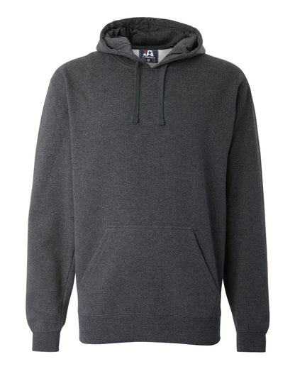 J. America Men's Premium Hooded Sweatshirt 8824 #color_Charcoal Heather