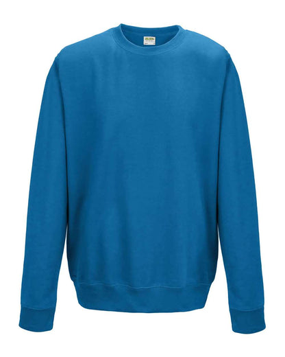 AWDis Unisex College Crewneck Sweatshirt JHA030 #color_Sapphire Blue