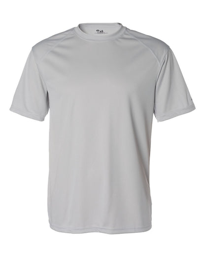 Badger B-Core Sport Shoulders T-Shirt 4120 #color_Silver