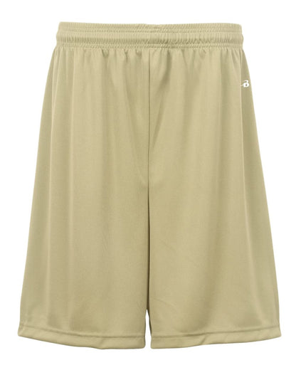 Badger Youth B-Dry 6" Shorts 2107 #color_Vegas Gold