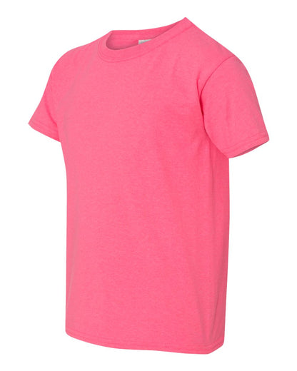 Gildan Heavy Cotton™ Youth T-Shirt 5000B #color_Safety Pink