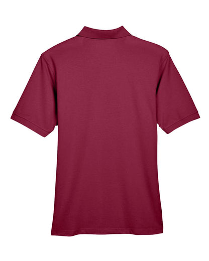 Harriton Men's Easy Blend™ Polo M265 #color_Wine