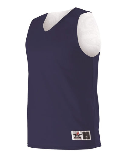 Alleson Athletic Reversible Mesh Tank 560R #color_Navy/ White