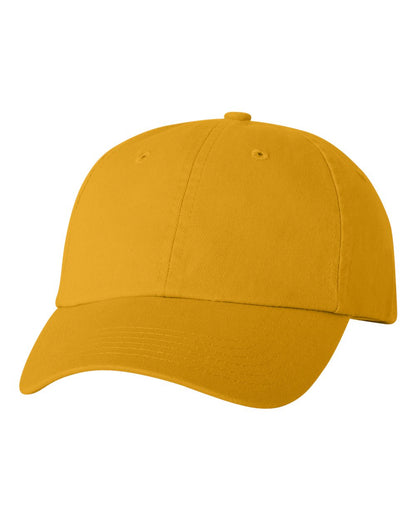 Valucap Bio-Washed Classic Dad Hat VC300A #color_Gold