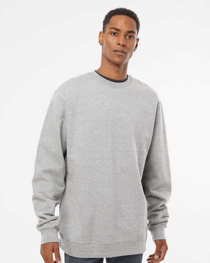 Independent Trading Co. Unisex Midweight Crewneck Sweatshirt SS3000 #colormdl_Grey Heather