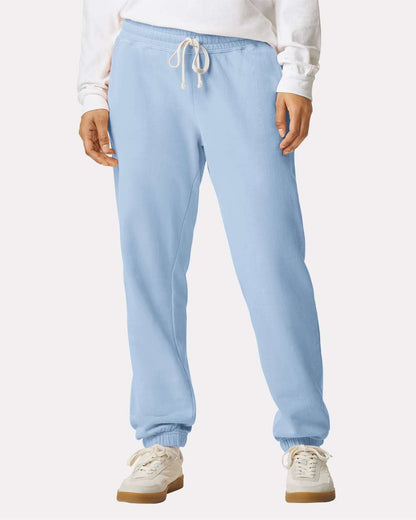 Comfort Colors Garment-Dyed Lightweight Fleece Sweatpants 1469 #colormdl_Hydrangea