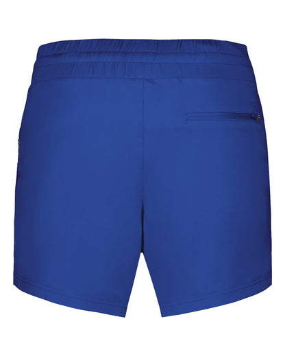Holloway Women's Eco Revive™ Ventura Soft Knit Shorts 223704 #color_Royal