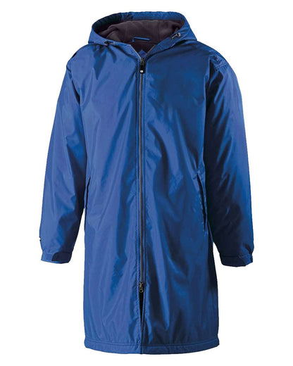 Holloway Men's Conquest Long Length Hooded Jacket 229162 #color_Royal