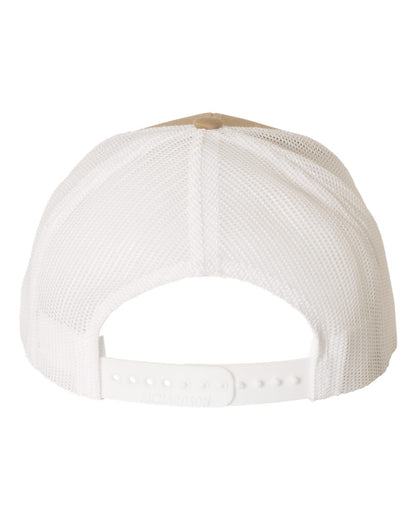 Richardson Snapback Trucker Cap 112 #color_Khaki/ White