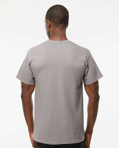 M&O Men's Gold Soft Touch T-Shirt 4800 #colormdl_Gravel