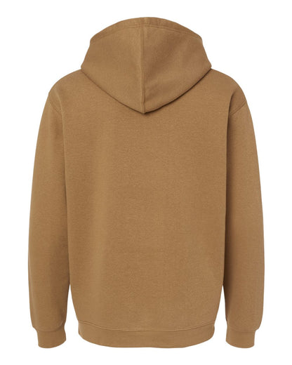 LAT Unisex Elevated Fleece Hoodie Sweatshirt 6926 #color_Coyote Brown