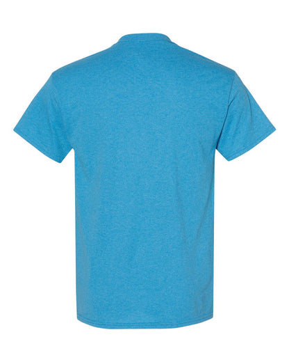 Gildan Unisex Heavy Cotton™ T-Shirt 5000 #color_Heather Sapphire