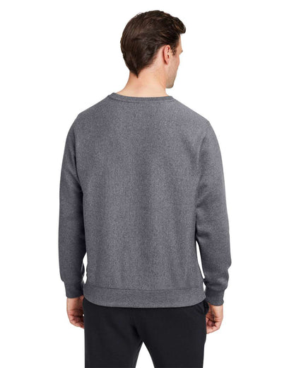 Team 365 Unisex Zone HydroSport™ Heavyweight Crewneck Sweatshirt TT98 #colormdl_Dark Grey Heather