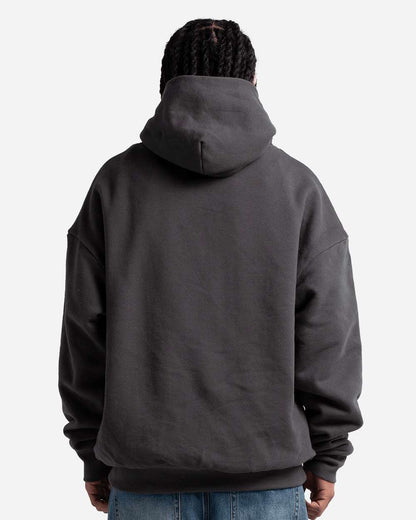 Shaka Wear Men's Garment-Dyed Double Layer Reversible Hooded Sweatshirt SHDLP #colormdl_Gunmetal
