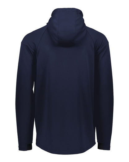 Holloway Men's Limitless Quarter-Zip Hooded Pullover 222584 #color_Navy