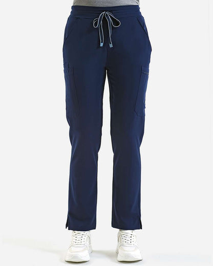 Onna Women's Relentless Stretch Cargo Scrub Pants NN600 #colormdl_Navy