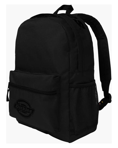 Dickies 23L Basic Double Logo Backpack DZ22B #color_Black/ Black