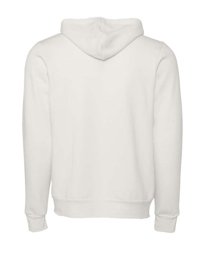 BELLA + CANVAS Sponge Fleece Full-Zip Hoodie 3739 #color_Vintage White