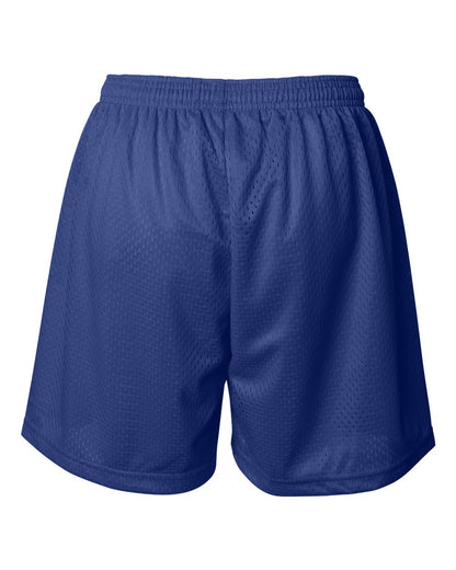 Badger Women's Pro Mesh 5" Shorts with Solid Liner 7216 #color_Royal