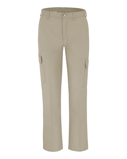 Dickies Men's Extended Sizes Industrial Cargo Pants LP60EXT #color_Desert Sand - 37 Unhemmed