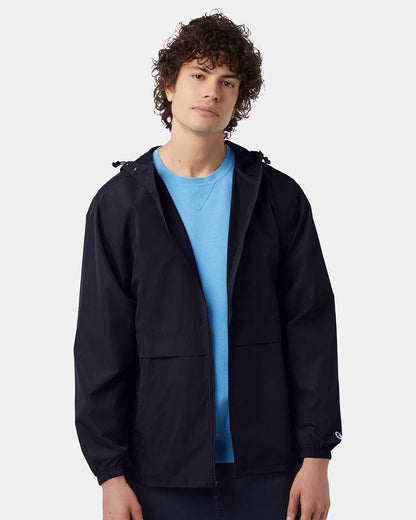 Champion Unisex Full-Zip Anorak Jacket CO125 #colormdl_Navy