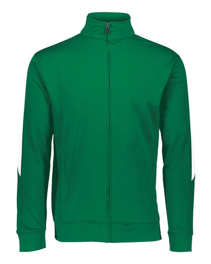 Augusta Sportswear Men's Medalist Jacket 2.0 4395 #color_Kelly/ White