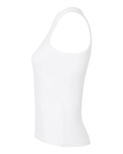 American Apparel Women's Baby Rib Tank BR2101 #color_White