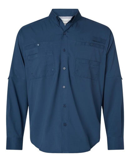 Paragon Men's Kitty Hawk Performance Fishing Shirt 702 #color_Navy
