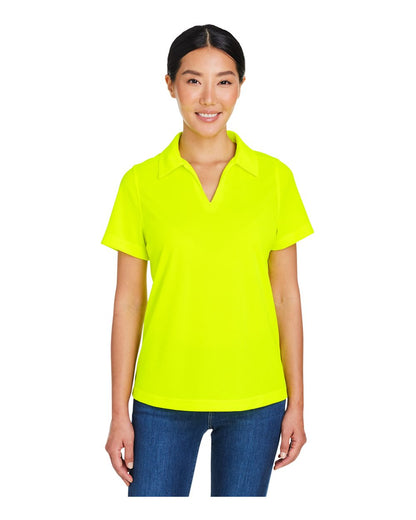 CORE365 Women's Market Snag Protect Mesh Polo CE104W #colormdl_Safety Yellow