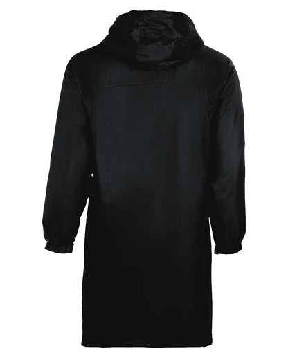 Holloway Men's Conquest Long Length Hooded Jacket 229162 #color_Black
