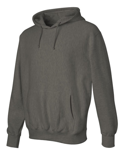 Weatherproof Unisex Cross Weave™ Hooded Sweatshirt 7700 #color_Charcoal