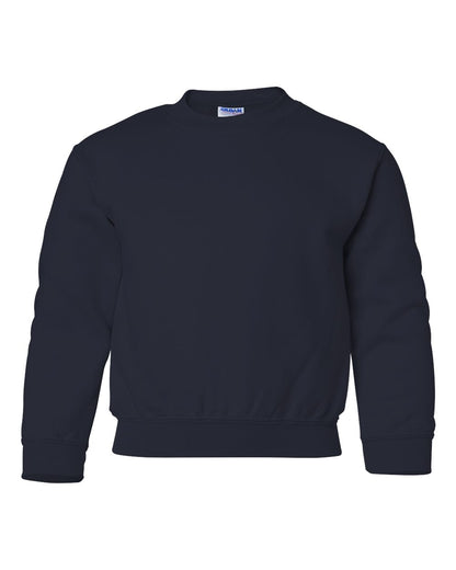 Gildan Youth Heavy Blend™ Crewneck Sweatshirt 18000B #color_Navy