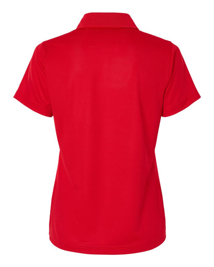 Paragon Women's Saratoga Performance Mini Mesh Polo 104 #color_Red