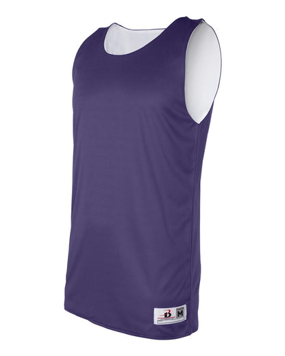 Badger B-Core Reversible Tank Top 4129 #color_Purple