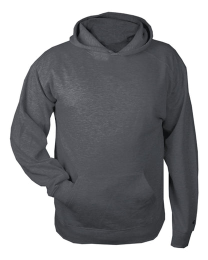 C2 Sport Youth Fleece Hooded Sweatshirt 5520 #color_Charcoal