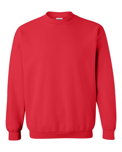 Gildan Unisex Heavy Blend™ Crewneck Sweatshirt 18000 #color_Red