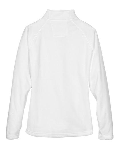 Team 365 Women's Campus Microfleece Jacket TT90W #color_White
