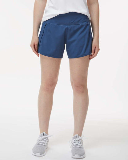 Boxercraft Women's Stretch Woven Lined Shorts BW6103 #colormdl_Indigo