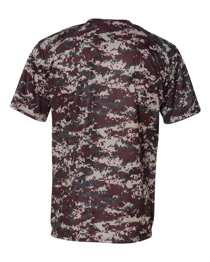 Badger Digital Camo T-Shirt 4180 #color_Maroon Digital