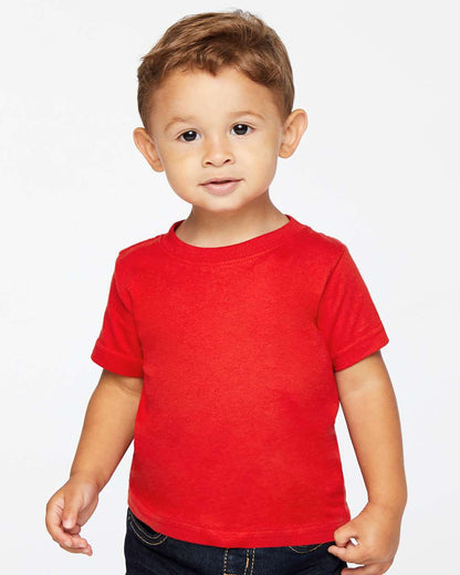 Rabbit Skins Infant Fine Jersey Tee 3322 #colormdl_Red